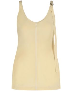 Sportmax Waser' Viscose Tank Top - Natural