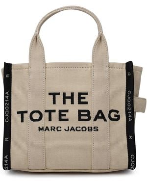 Marc Jacobs Marc Jacobs () kleiner Baumwoll -Jacquard -Tasche - Natur