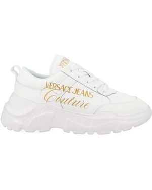 Versace Jeans Couture Trainer Con Logo - White