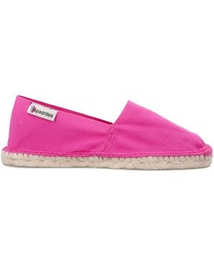 Espadrilles Flache Schuhe Fuchsia - Pink