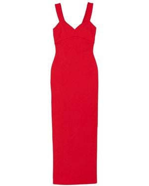 Solace London Nalani Maxi Dress - Red