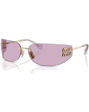 Miu Miu Mua51 S Sunglasses - Pink
