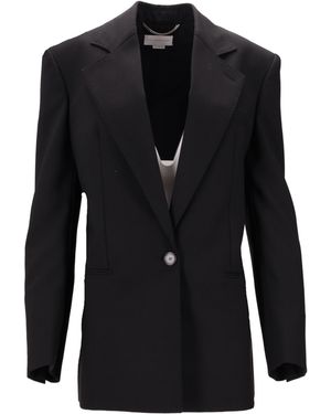 Stella McCartney Canvas Tailoring Sb Jacke - Schwarz
