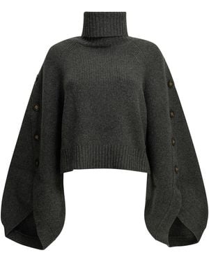 Zimmermann Valiant Turtleneck Sweater - Black