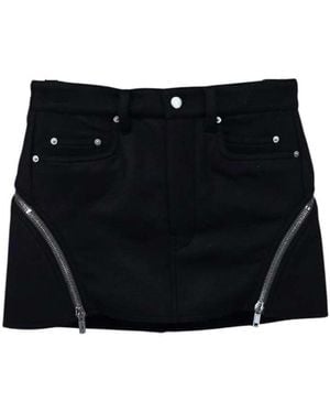 Rick Owens Falda Bolan Banana Mini - Negro
