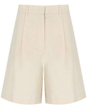 Weekend by Maxmara Ecuba Ecru' Bermuda Shorts - White