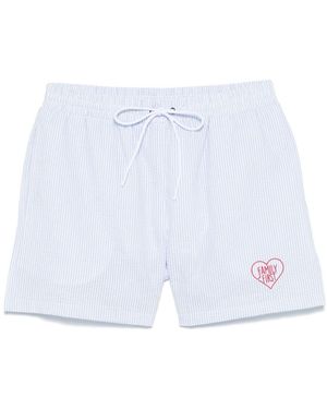 FAMILY FIRST Familie Erstes blaues Meerschwimmshorts - Weiß