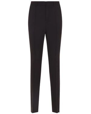 Celine Slim-Fit Trousers - Black