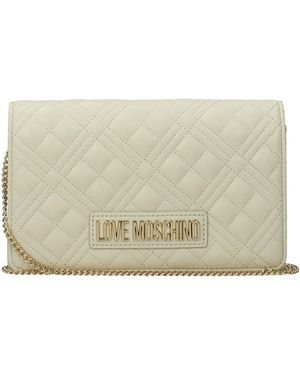 Love Moschino Pochette Donna Poliuretano/Avorio - Grey