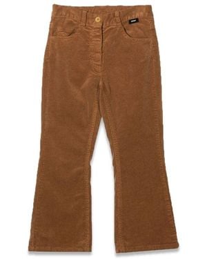 Aspesi Wide Bottom Trousers - Brown