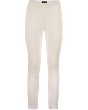 Fabiana Filippi Skinny Scuba Trousers - White