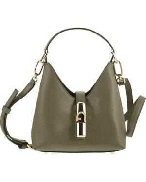 Furla Iride Mini Leather Bag - Metallic