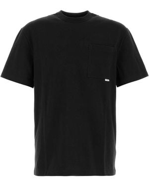 Jil Sander Midnight Cotton T Shirt - Black
