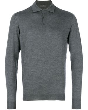 Drumohr Polo - Gray