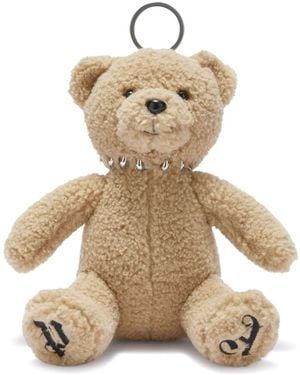 Palm Angels Portachiavi Bear - Metallizzato