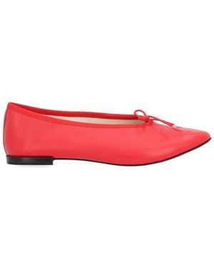 Marine Serre Ballerina "Lilouh" X Repetto - Rojo