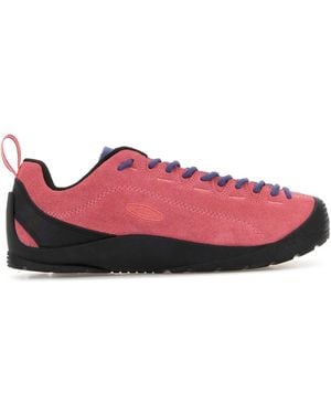 Keen Suede Jasper Trainers - Pink