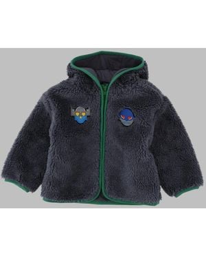 Stella McCartney Giubbino Con Bordi A Contrasto - Blue