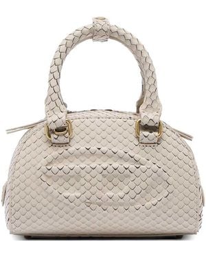 DIESEL 1Dr Dome Print Tote Bag - Natural
