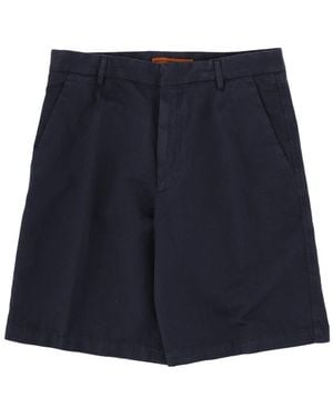 ZEGNA Solid Shorts - Blue