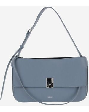 Ferragamo Cara Leather Bag - Blue
