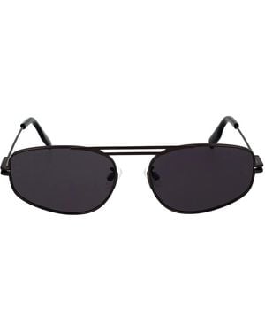 McQ Mq0392 S Sunglasses - Blue