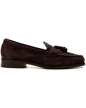 Tricker's Tricker 's Flache Schuhe - Schwarz