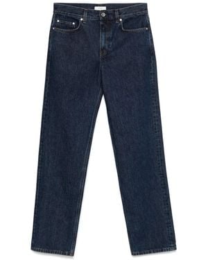 TOTEME Jeans With Logo Application - Blue