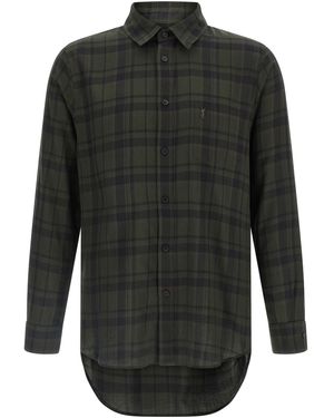 Saint Laurent Cassandre Hemd - Grau