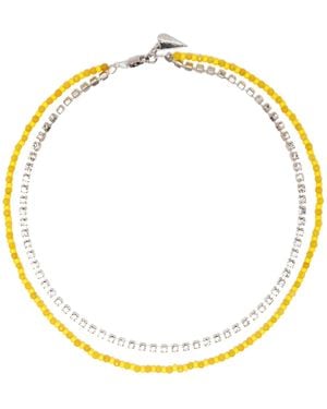 Forte Forte Collana A Catena Doppia - Metallizzato
