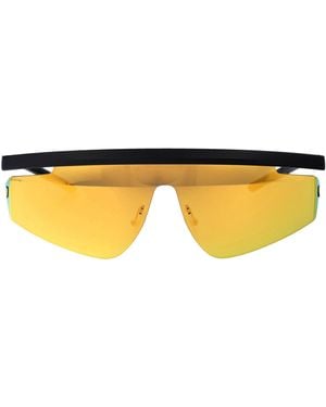 FERRARI SCUDERIA Geometrical Sunglasses 0 Fz6001 504/7 P - Yellow