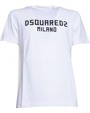 DSquared² T-shirts En Polo's - Wit