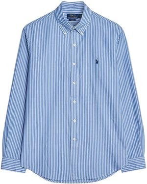 Polo Ralph Lauren Long Sleeves Sport Stripes Shirt - Blue