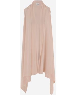 Sa Su Phi Long Cashmere And Silk Knit - Pink