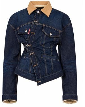 DSquared² Veste de sport - Bleu