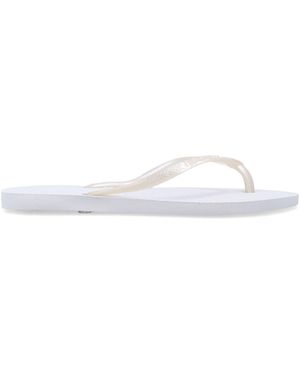 Havaianas Zapatos planos blancos