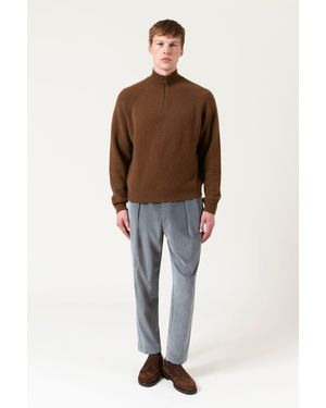 AUTORE Maglia Holden in Lana E C BRO - Braun