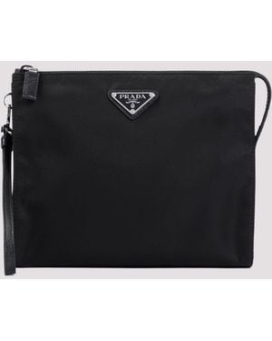 Prada Polyamid-Beutel - Schwarz