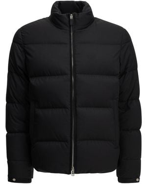ZEGNA Short Down Jacket - Black