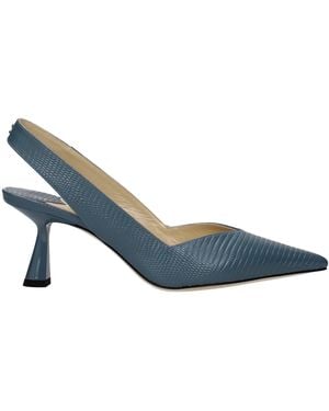 Jimmy Choo Liya Sandals Leather/ Crepuscolo - Blue