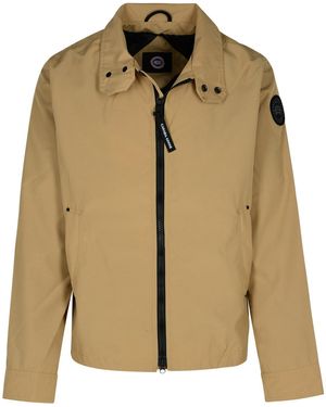 Canada Goose Kanada Gans 'Rosedale' beige Baumwollmischjacke - Natur