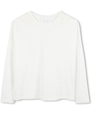 Chloé Tee Shirt M/L - White
