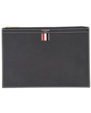Thom Browne Small Tablet Holder - Black