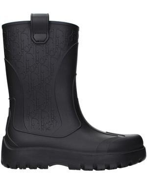 Dior Rubber Boots - Black