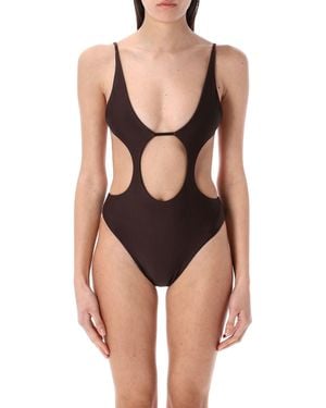Swim By Di Zwemmen Door Di Zeekleding Bruin - Zwart