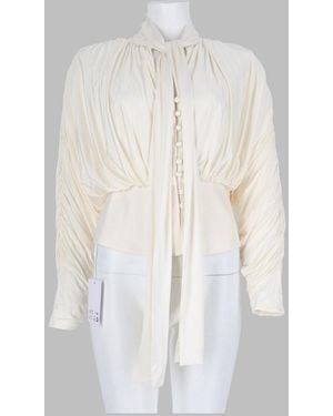 Self-Portrait Inspired Mini Top - White