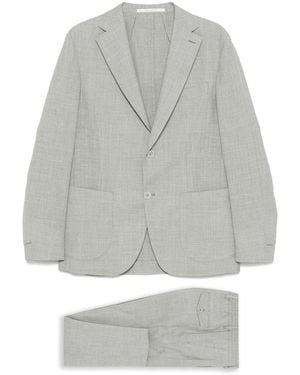 Eleventy Melange Two Piece Suit - Gray
