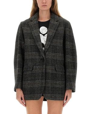 Isabel Marant Gesina Jacket Merinos Wool - Black