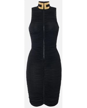 Elisabetta Franchi Midikleid - Blau