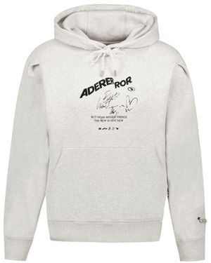 Adererror Error de ader con capucha Cotton White - Gris